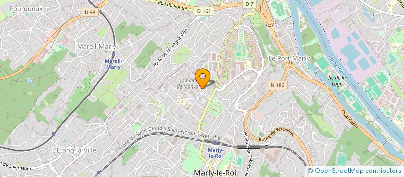 localisation de l'entreprise SCI BSJ  MARLY-LE-ROI