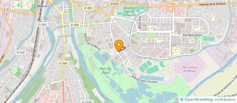localisation de l'entreprise SCI BSK à MEAUX