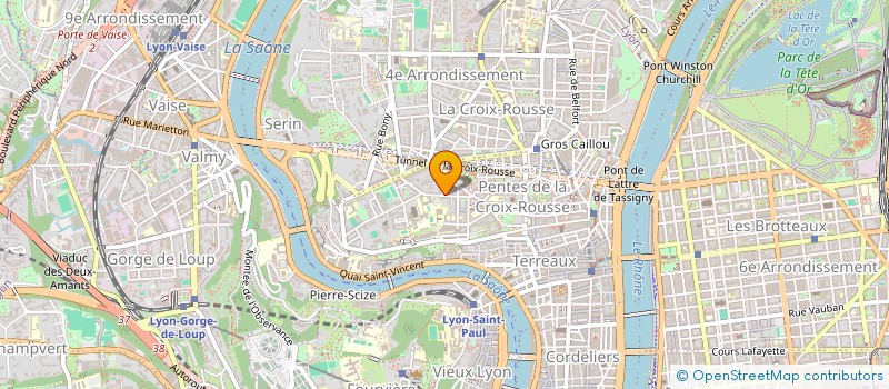 localisation de l'entreprise SCI BSL2A à LYON