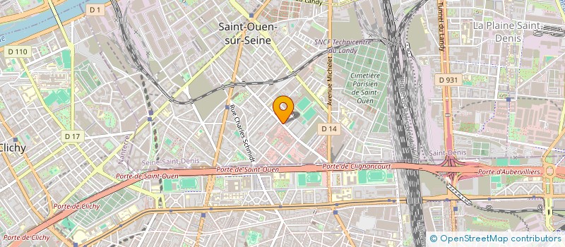 localisation de l'entreprise SCI BSM à SAINT-OUEN-SUR-SEINE