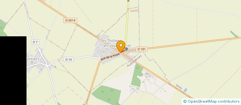 localisation de l'entreprise SCI BSN  LES THILLIERS-EN-VEXIN