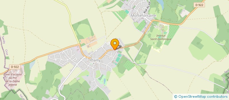 localisation de l'entreprise SCI BSTC INVEST  PLAILLY