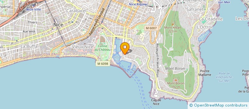 localisation de l'entreprise SCI BTC à NICE