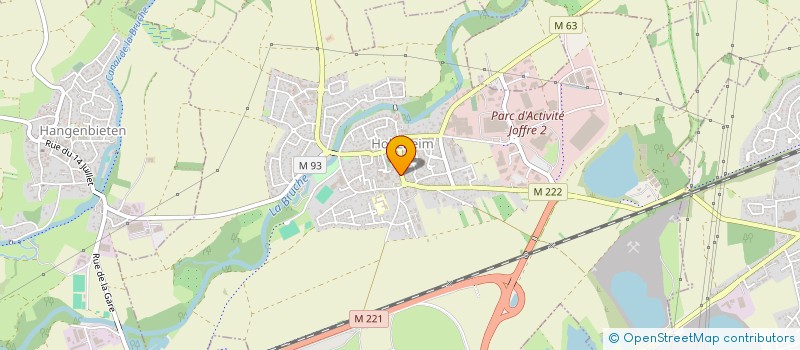 localisation de l'entreprise SCI BTC SPIESSER  HOLTZHEIM