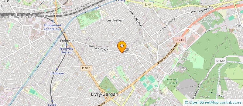 localisation de l'entreprise SCI BTMP à LIVRY-GARGAN