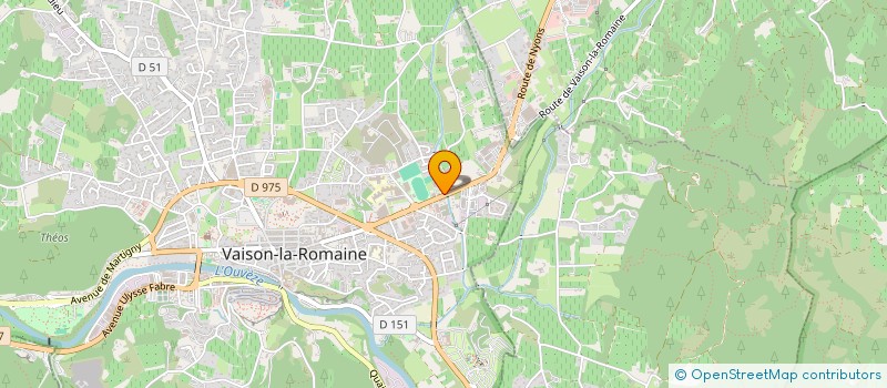 localisation de l'entreprise SCI BTP  VAISON-LA-ROMAINE