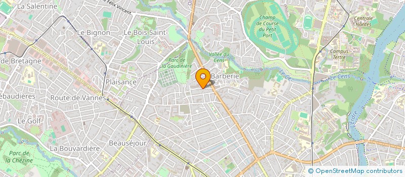localisation de l'entreprise SCI BUAT 129 à NANTES