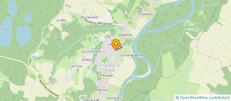 localisation de l'entreprise SCI BUBLYS à CHATILLON-LA-PALUD