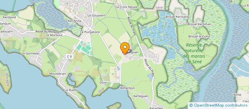 localisation de l'entreprise SCI BUCAS-FRANCAIS à SENE