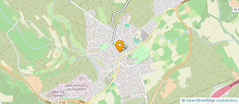 localisation de l'entreprise SCI BUCEPHALE à SUSSARGUES
