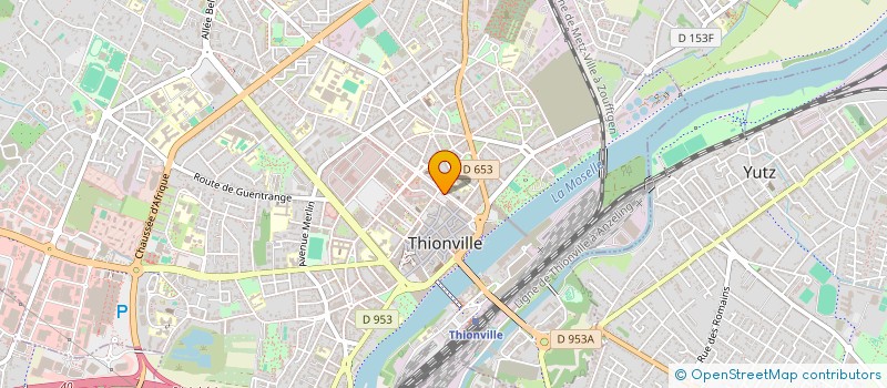 localisation de l'entreprise SCI BUCEPHALE à THIONVILLE