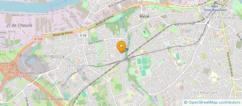 localisation de l'entreprise SCI BUCHS à BOUGUENAIS