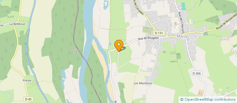 localisation de l'entreprise SCI BUCOLIQUE à MARZY