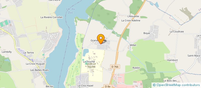 localisation de l'entreprise SCI BUCX  PLOERMEL