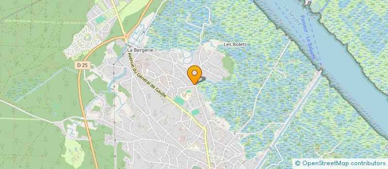 localisation de l'entreprise SCI BUDD'IMMO  LA TREMBLADE