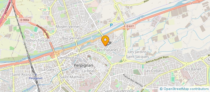 localisation de l'entreprise SCI BUDPOP à PERPIGNAN