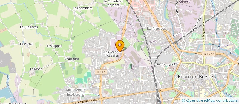 localisation de l'entreprise SCI BUESLE  SAINT-DENIS-LES-BOURG