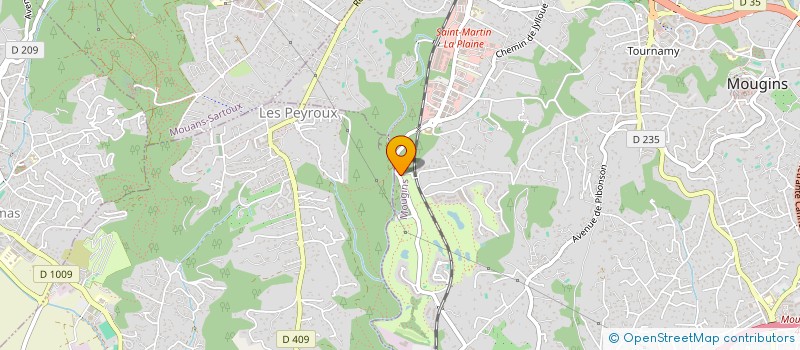 localisation de l'entreprise SCI BUFA  MOUGINS