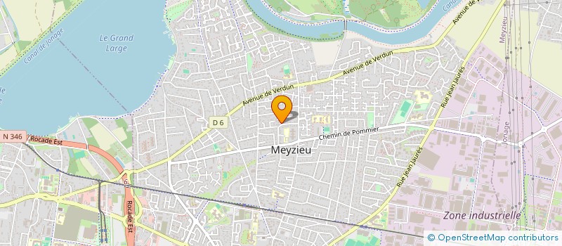 localisation de l'entreprise SCI BUFALINO  MEYZIEU