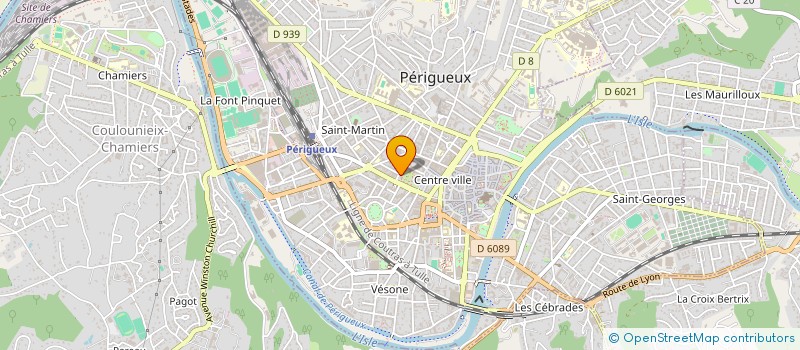 localisation de l'entreprise SCI BUFFET DURIEUPEYROUX à PERIGUEUX