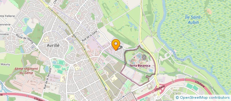 localisation de l'entreprise SCI BUGALED à AVRILLE