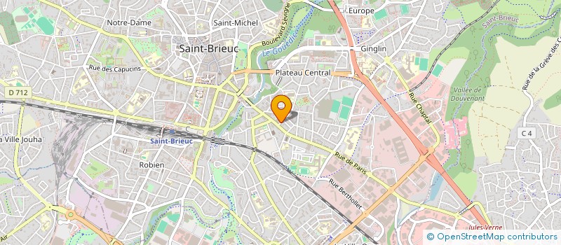 localisation de l'entreprise SCI BUGALES à SAINT-BRIEUC