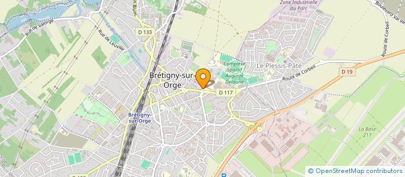 localisation de l'entreprise SCI BUGAT EDUCATION ROUTIERE à BRETIGNY-SUR-ORGE