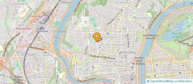 localisation de l'entreprise SCI BUGNET & CO  LYON