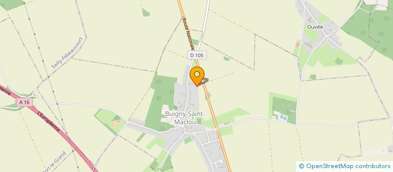 localisation de l'entreprise SCI BUHANT ET FILS  BUIGNY-SAINT-MACLOU