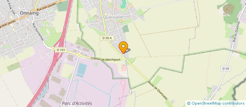 localisation de l'entreprise SCI BUI-BERTEAUX  QUAROUBLE