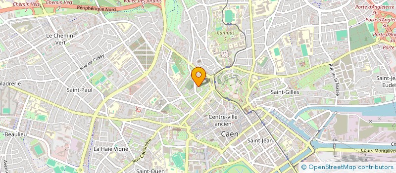 localisation de l'entreprise SCI BUILAND à CAEN