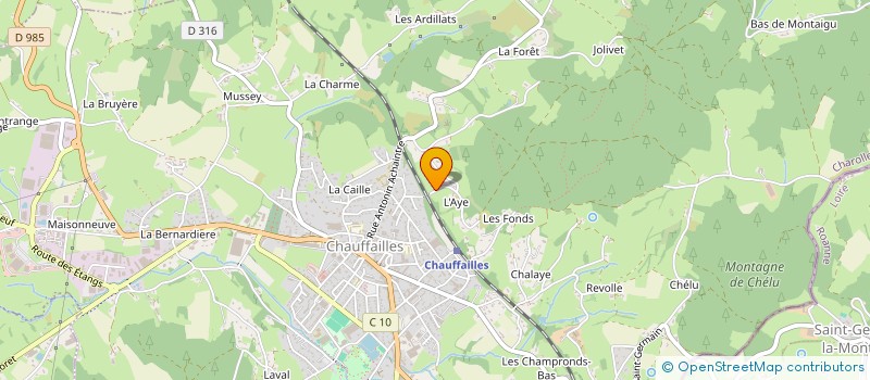 localisation de l'entreprise SCI BUILDERS  MUSSY-SOUS-DUN