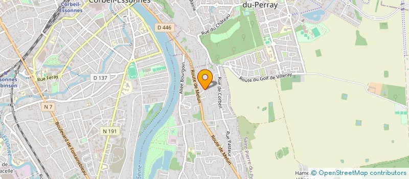 localisation de l'entreprise SCI BUISS IMMO à SAINTRY-SUR-SEINE