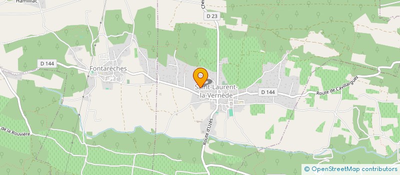 localisation de l'entreprise SCI BUISSET  SAINT-LAURENT-LA-VERNEDE