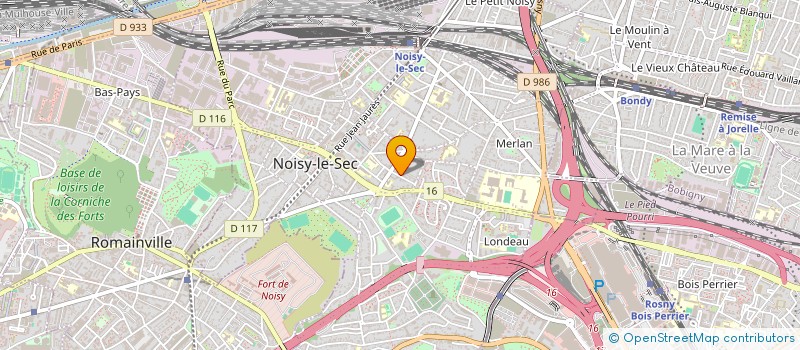 localisation de l'entreprise SCI BUISSEZ MARTINEZ à NOISY-LE-SEC