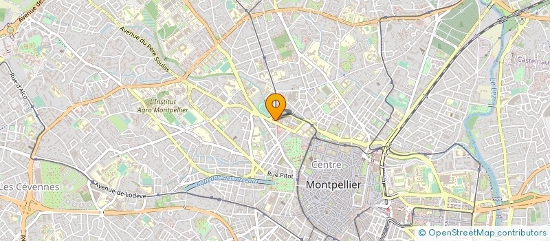 localisation de l'entreprise SCI BUISSON  MONTPELLIER