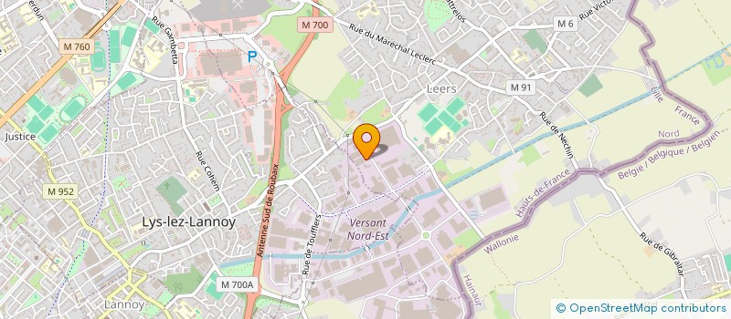 localisation de l'entreprise SCI BUISSON  LEERS