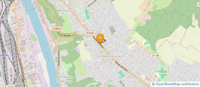 localisation de l'entreprise SCI BUISSON LAINE  LE MESNIL-ESNARD