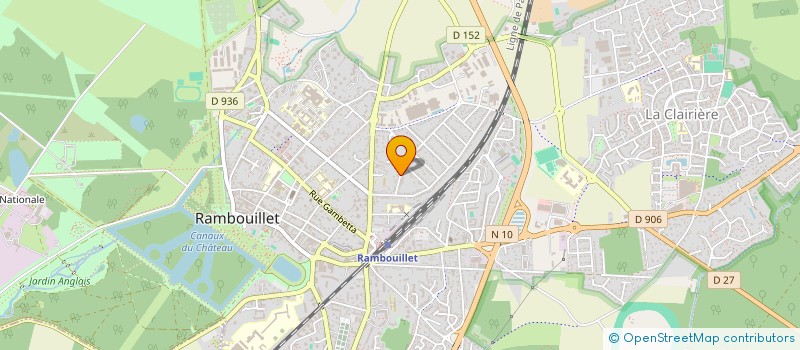 localisation de l'entreprise SCI BUISSON UZES  RAMBOUILLET