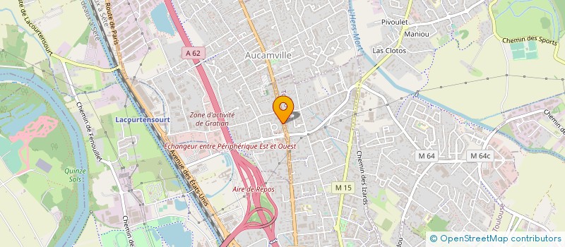localisation de l'entreprise SCI BUISSONNIERE à AUCAMVILLE