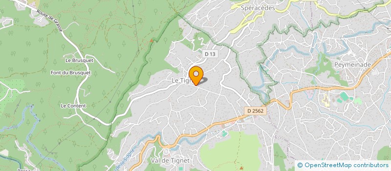localisation de l'entreprise SCI BUL à LE TIGNET