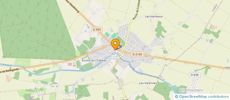 localisation de l'entreprise SCI BULLE à LADON