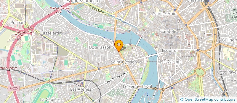 localisation de l'entreprise SCI BULLE à TOULOUSE