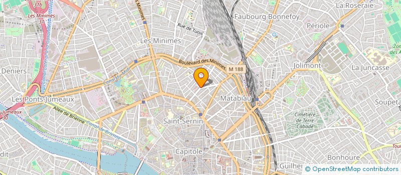 localisation de l'entreprise SCI BULLES à TOULOUSE