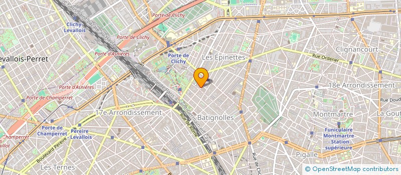 localisation de l'entreprise SCI BULLY 33 BROCHANT  PARIS