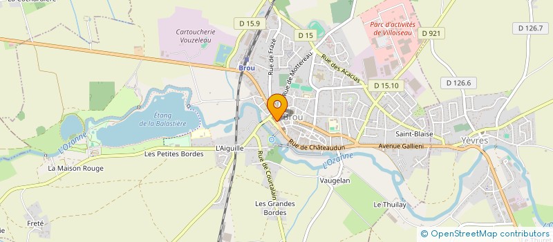 localisation de l'entreprise SCI BULOU à BROU