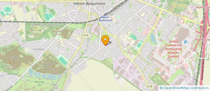 localisation de l'entreprise SCI BULSKI à HENIN-BEAUMONT