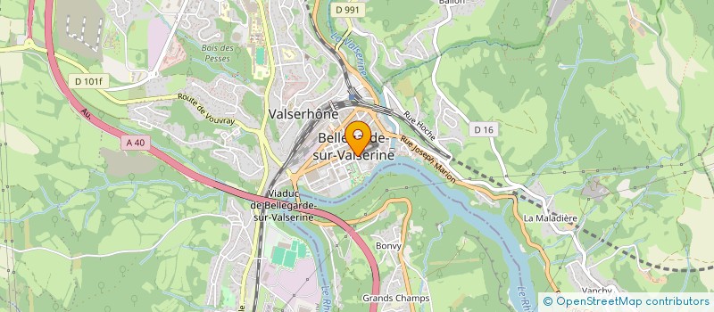 localisation de l'entreprise SCI BULUT à VALSERHONE