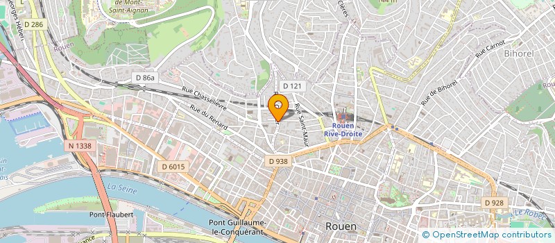 localisation de l'entreprise SCI BUNGARADOU à ROUEN