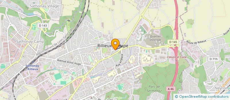 localisation de l'entreprise SCI BUNKER  RILLIEUX-LA-PAPE